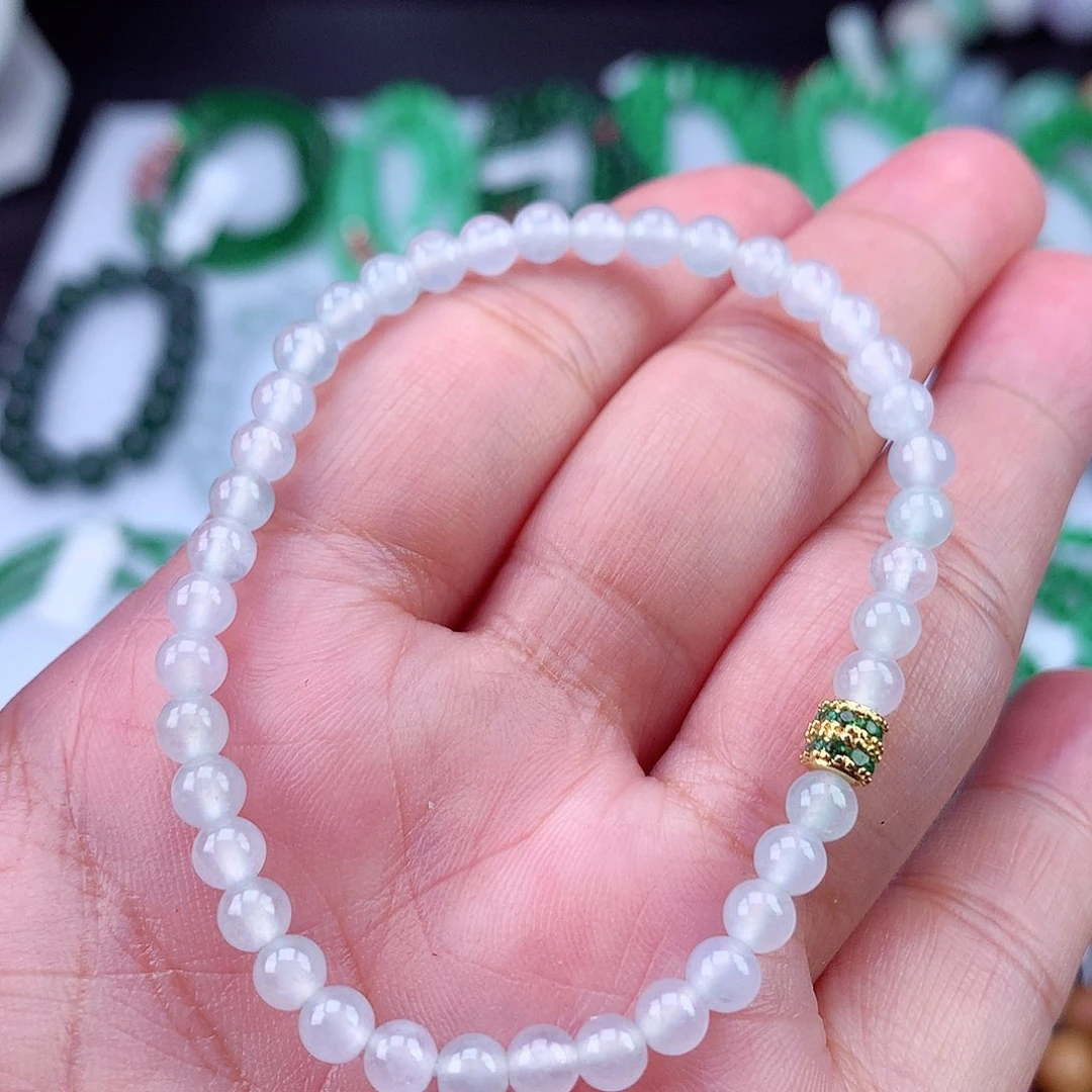 未镶嵌手链翡翠手串