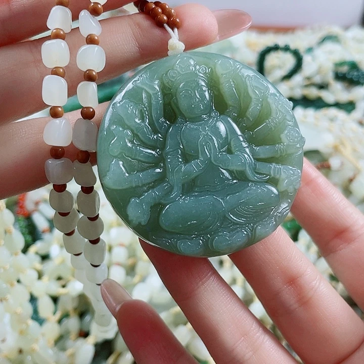 颈饰未镶嵌和田玉