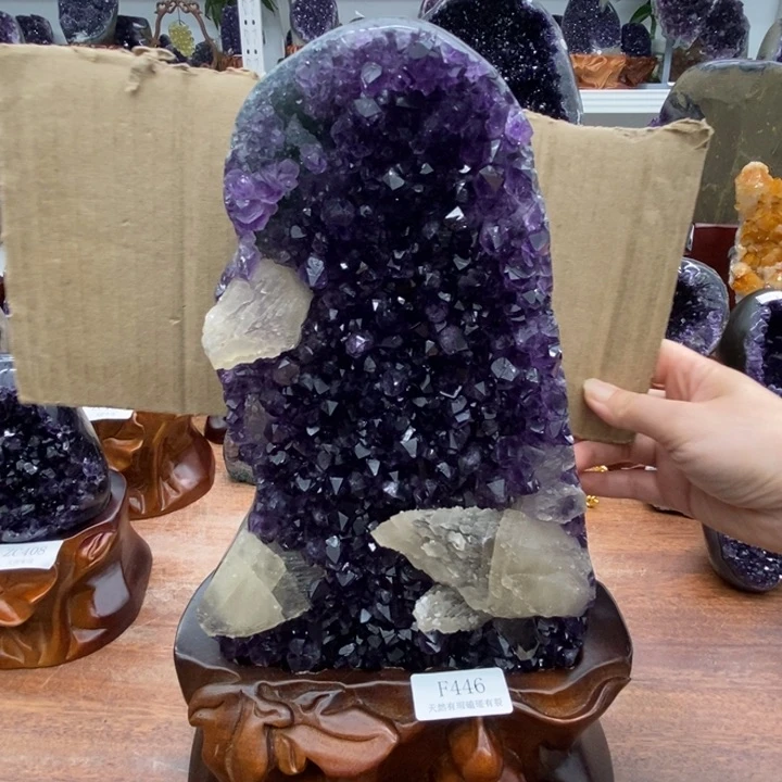 未镶嵌紫晶大型摆件（非配饰）
