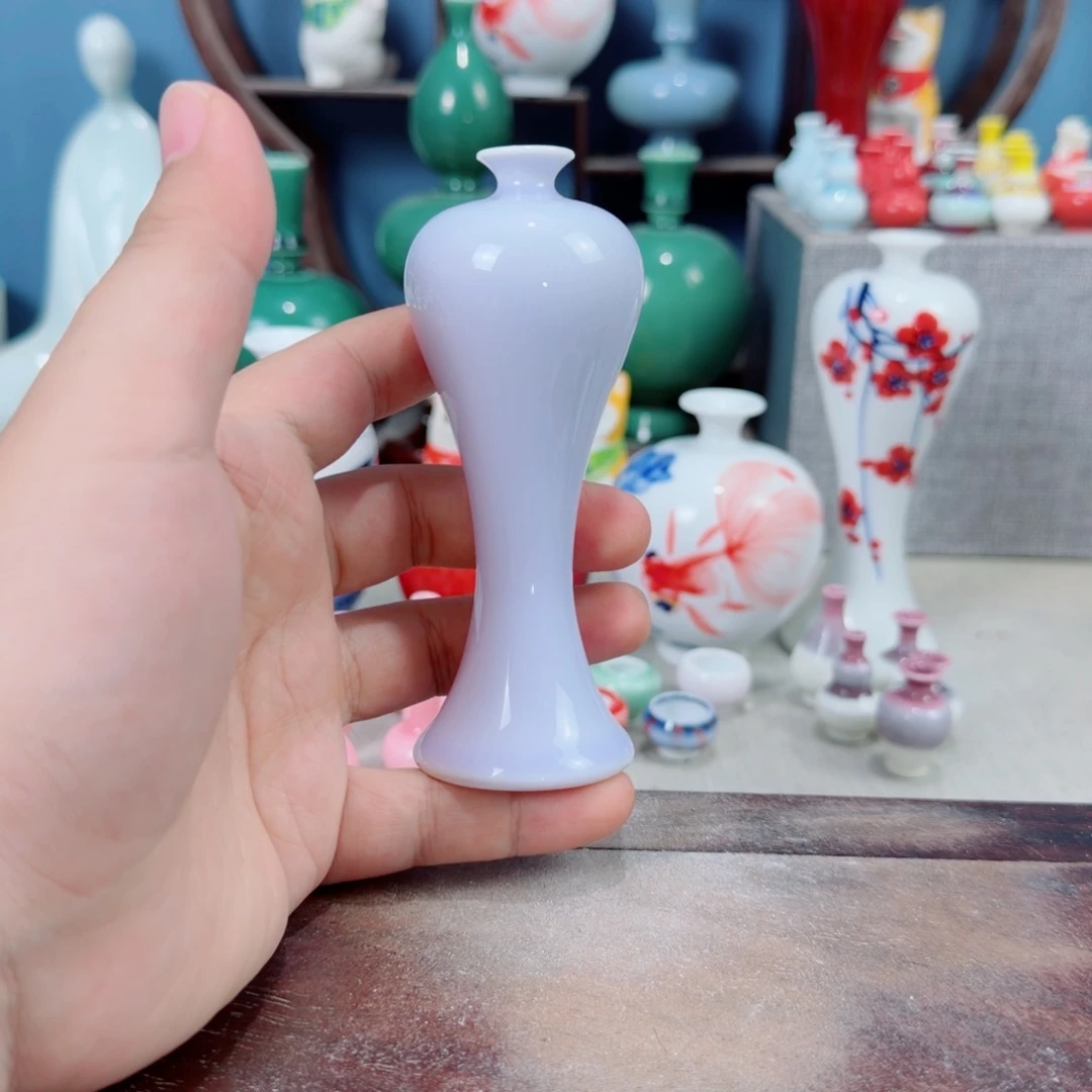陶瓷手工小花器摆件