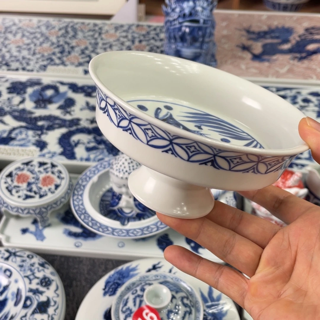 景德镇陶瓷手工手绘
