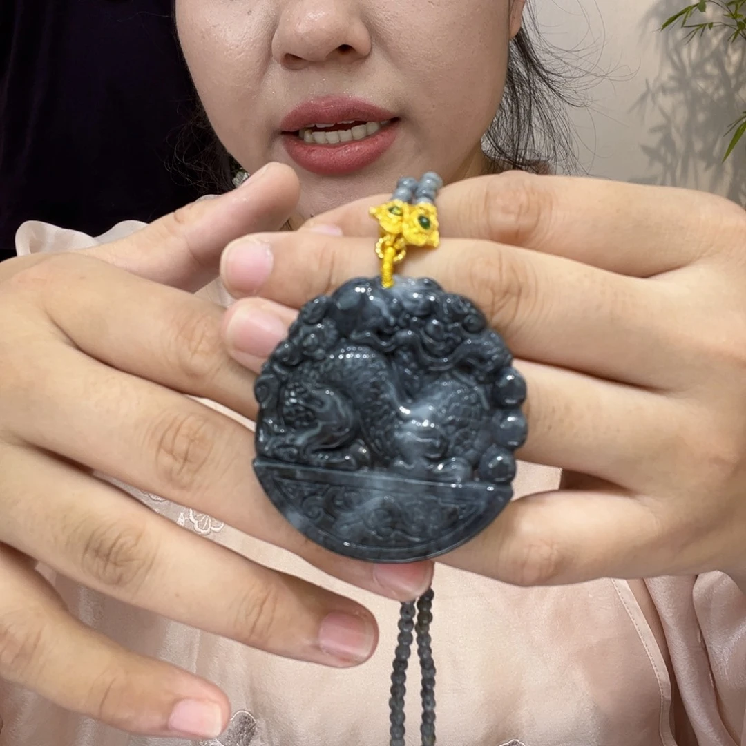 吊坠(赠链)合金翡翠国风