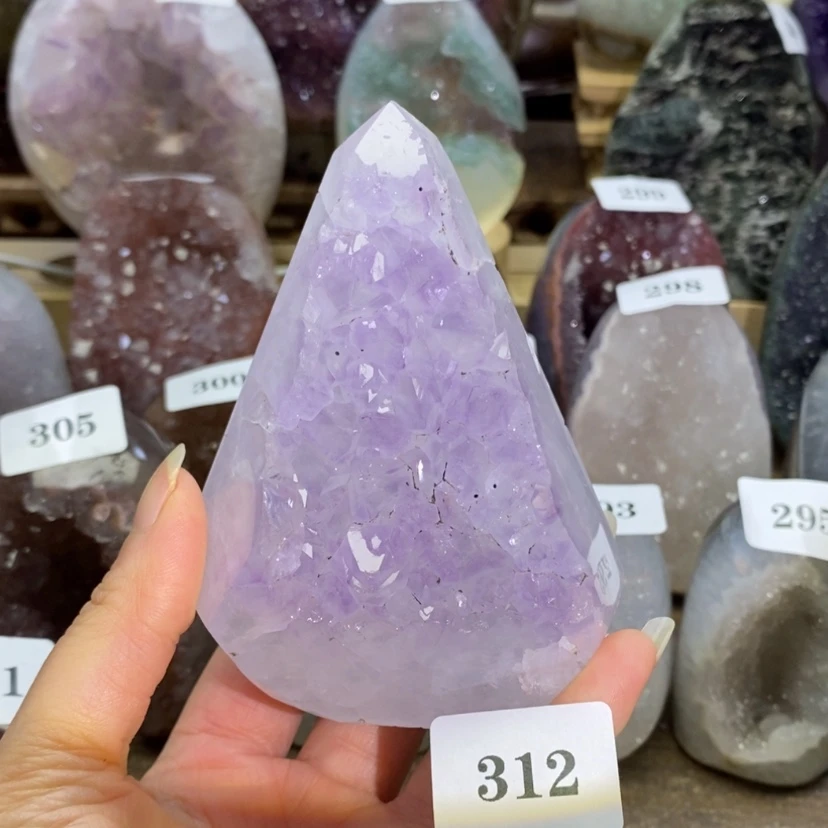 【闪购商品】未镶嵌大型摆件（非配饰）紫晶