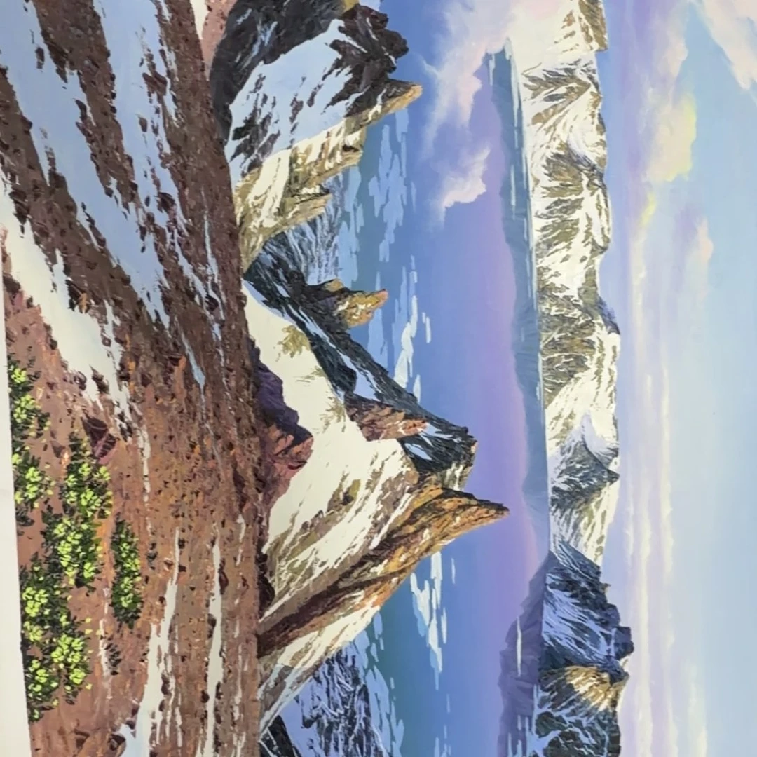 油画我的小可爱小可爱们都