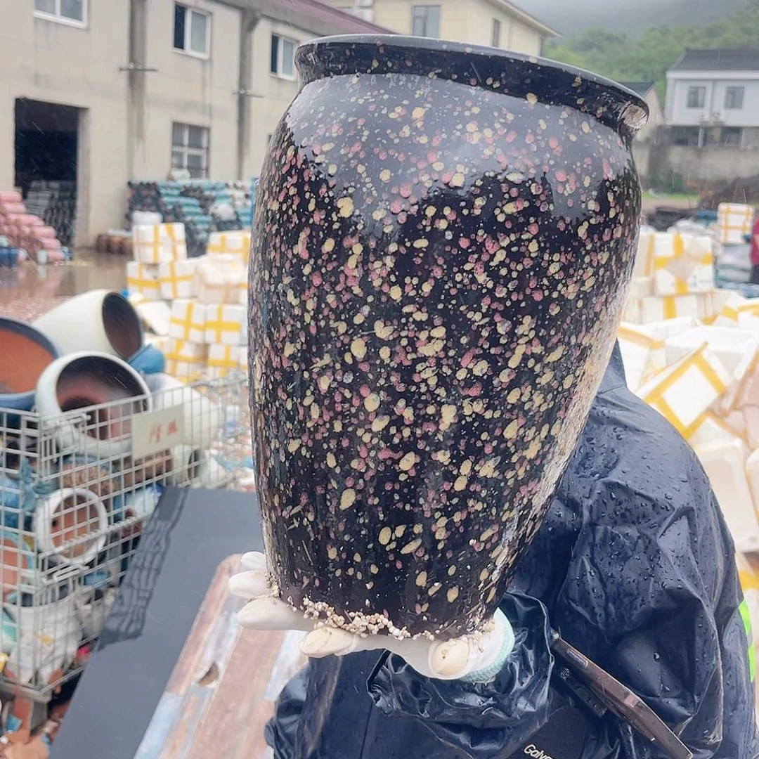 紫砂花盆王嫂花盆0608-112高30口20