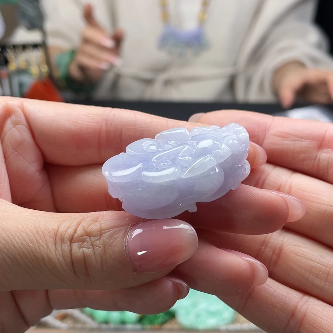 翡翠未镶嵌颈饰代编织