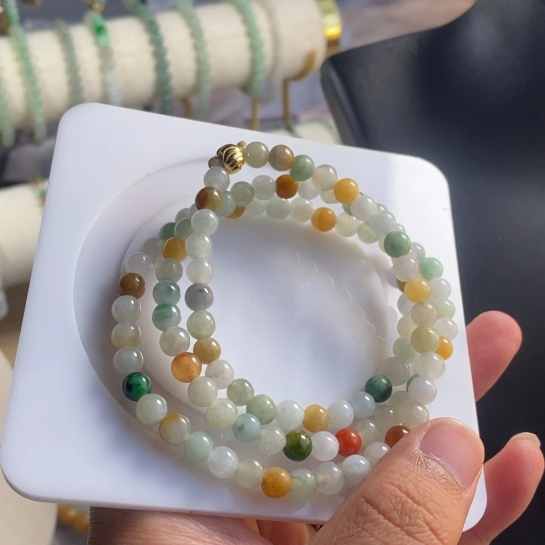 定制翡翠未镶嵌75 缅甸翡翠A货6.0