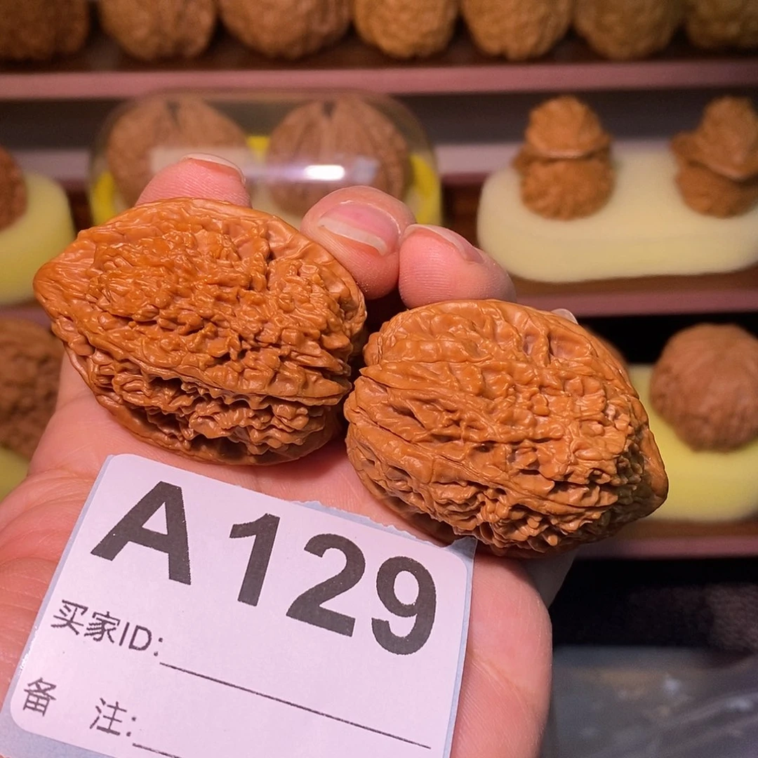 把件文玩核桃36大蒜头