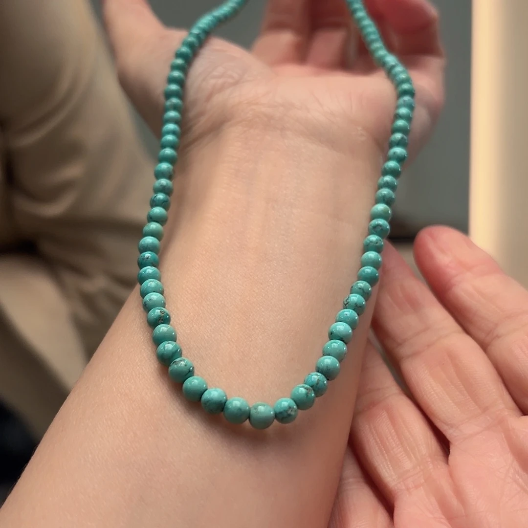 绿松石未镶嵌颈饰