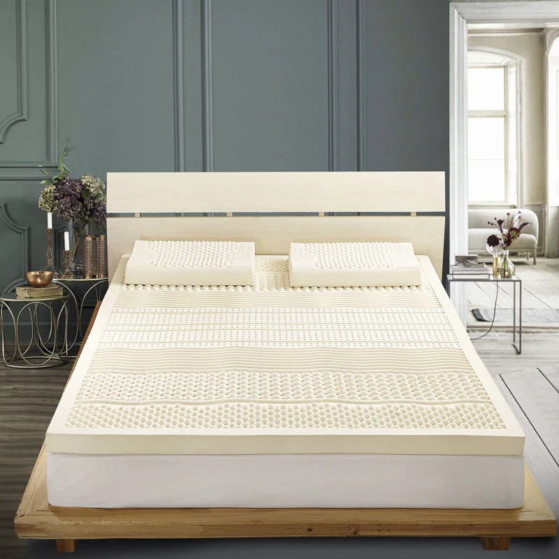 泰国进口天然乳胶床垫飘窗垫学生垫可折叠榻榻米垫家用双人床垫子