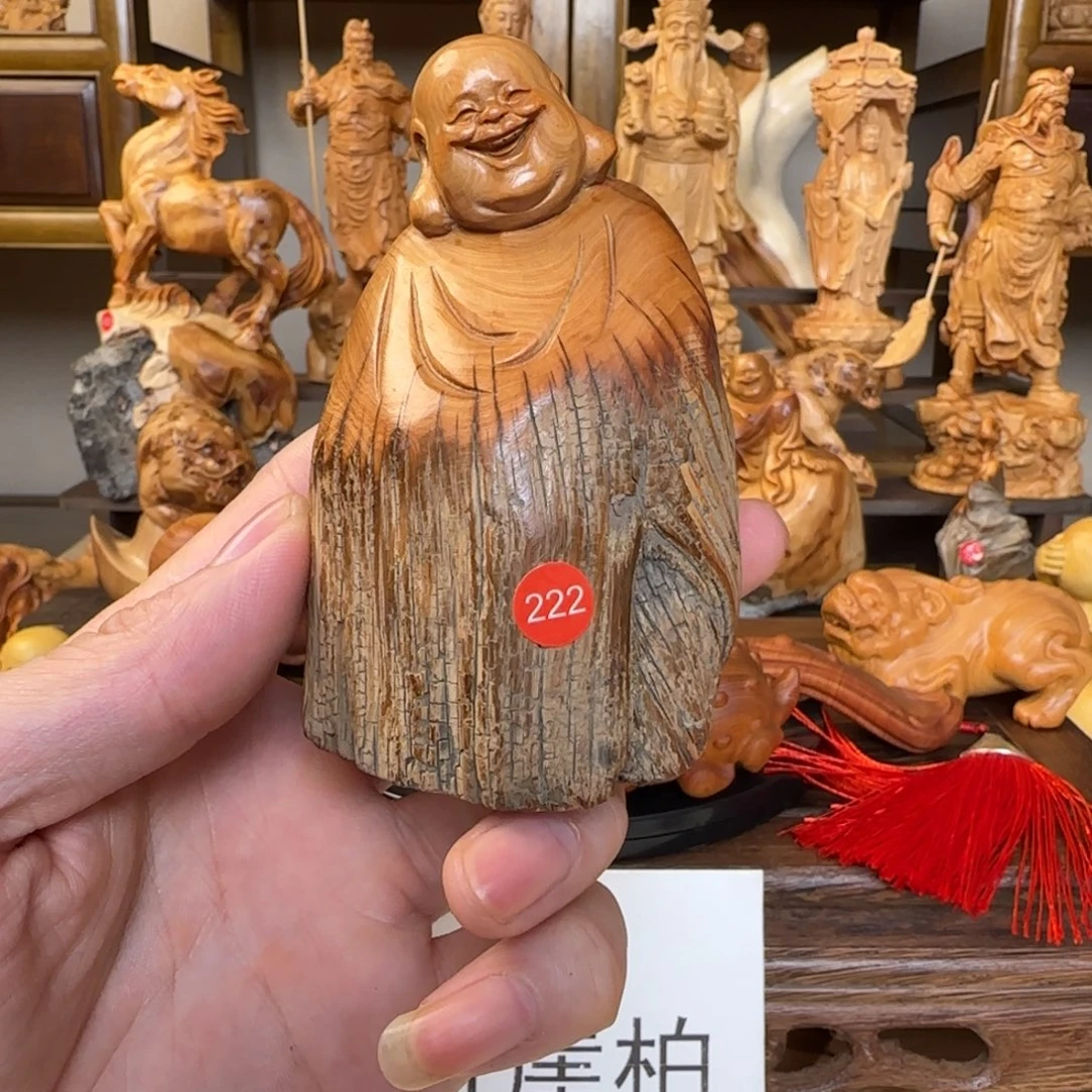 崖柏小木匠艺雕一物一拍