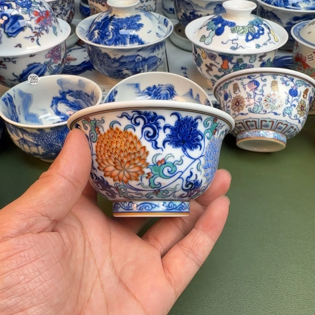 纯手工纯手绘茶具229