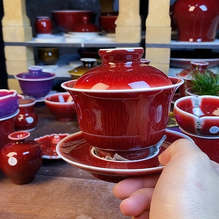 陶瓷景德镇名陶坊原矿郎红