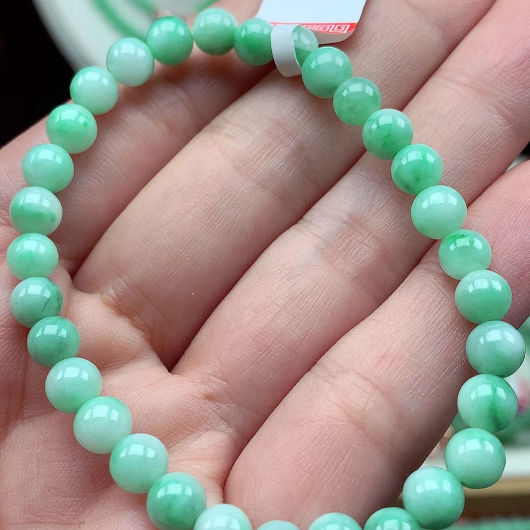 翡翠未镶嵌项链翡翠