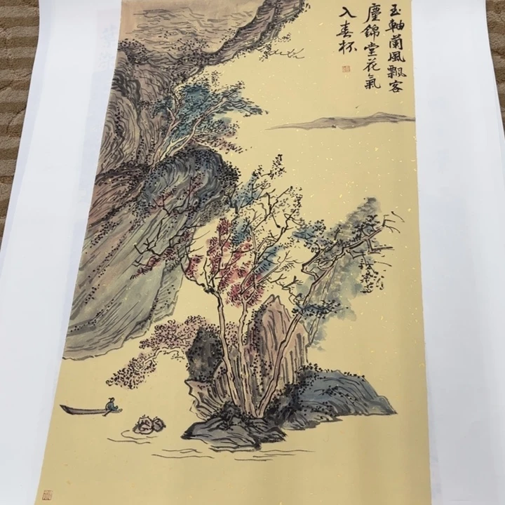 国画花鸟等多种鸟类和动物
