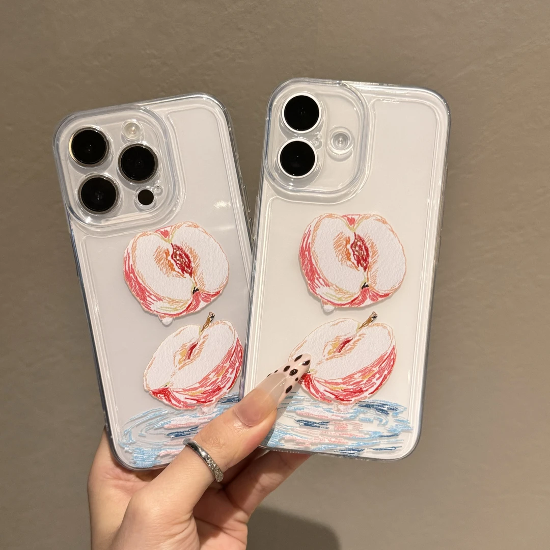 创意苹果图像适用于苹果16pro/15promaxiPhone14手机壳华为小米