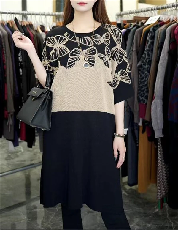 高端定制【一心一意】春夏必备时尚上档次洋气奢华宽松上衣-6002#