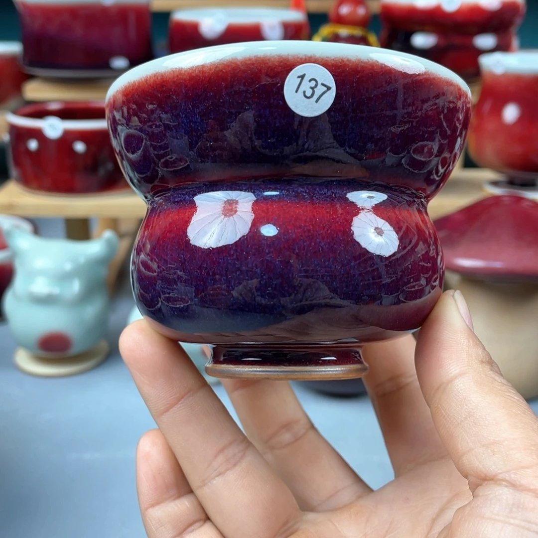 瓷片纯手工制作……微微瑕