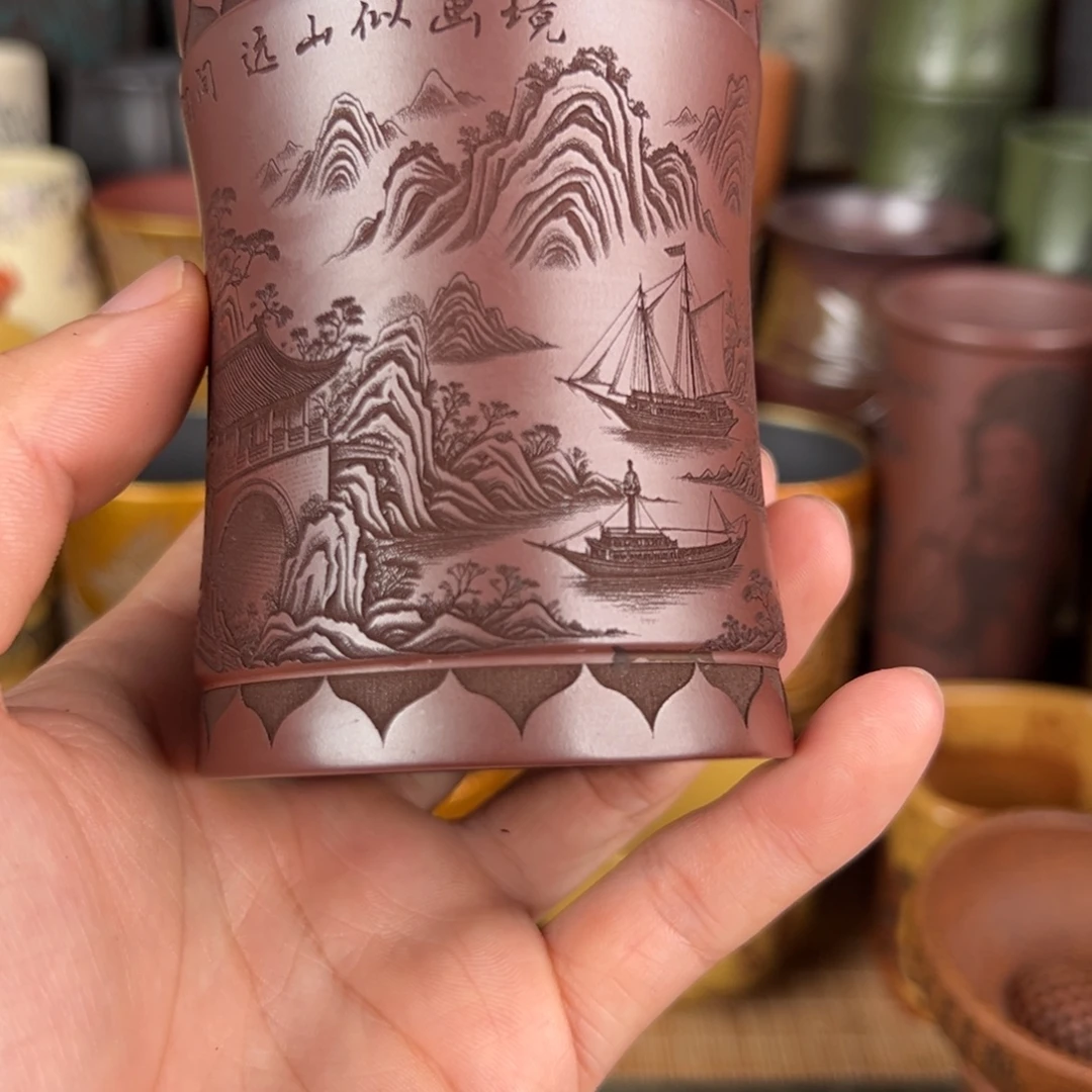 茶杯紫砂紫砂主人杯