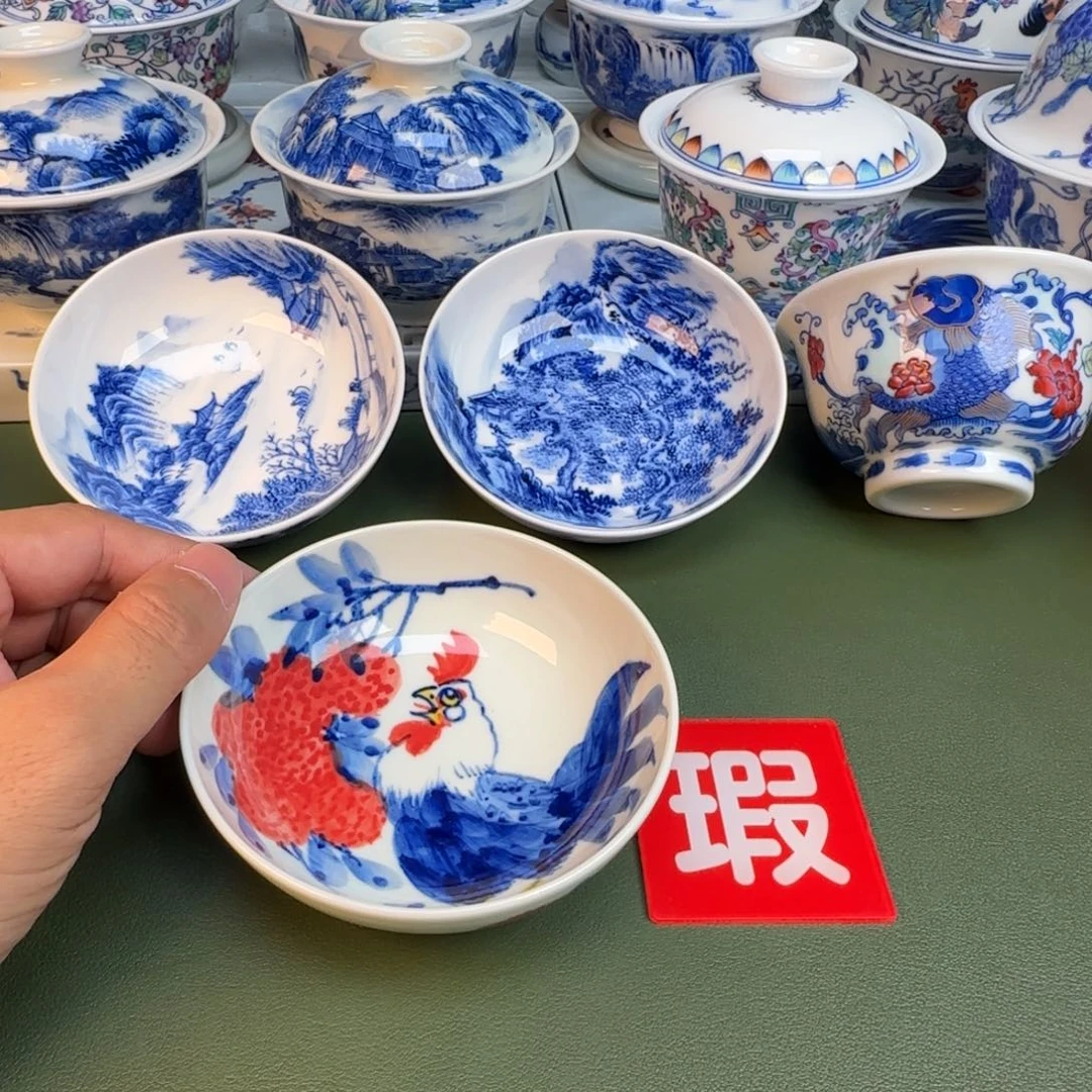 纯手工纯手绘茶具257