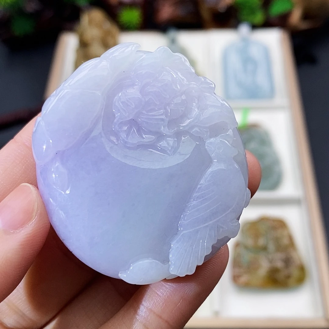 颈饰未镶嵌翡翠缅甸翡翠a货