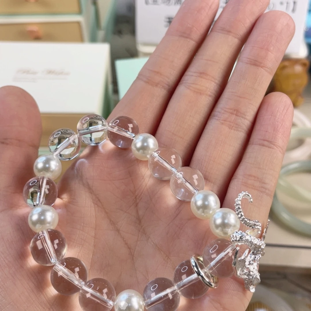 翡翠手饰银S925镀金镶嵌
