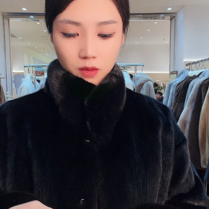 水貂皮进口貂皮大衣
