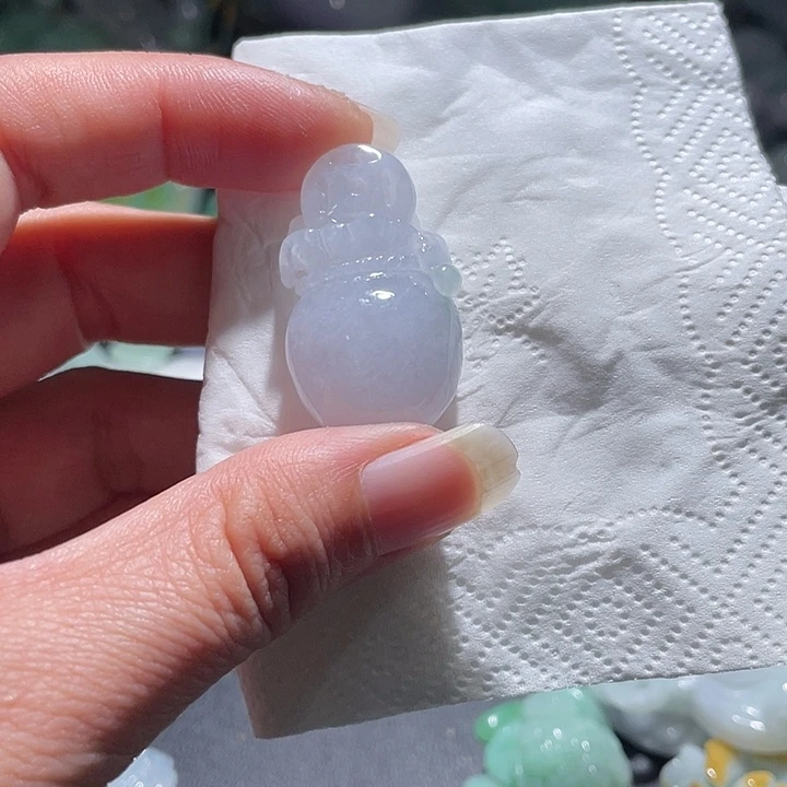 颈饰未镶嵌翡翠天