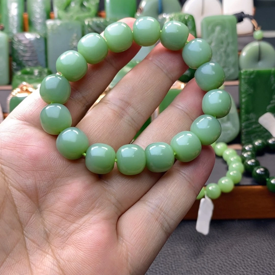 未镶嵌手串和田玉相**緣