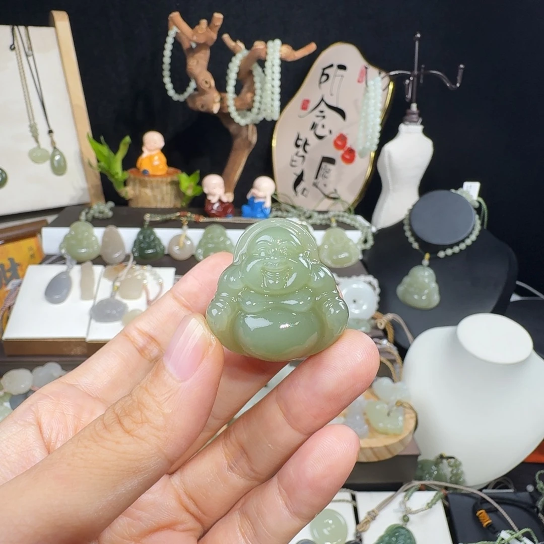ᝰ***✿和田玉未镶嵌颈饰
