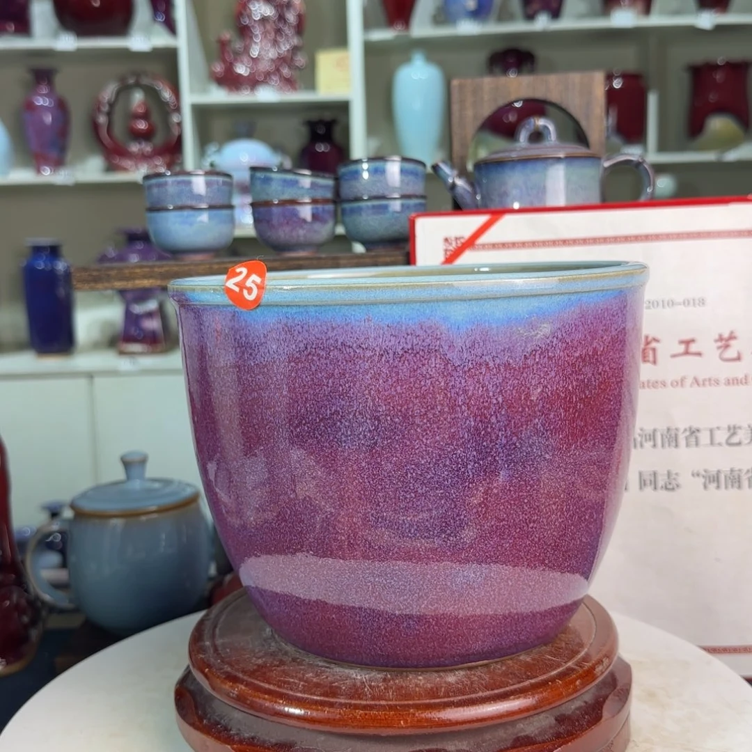 摆件郑家钧窑摆件