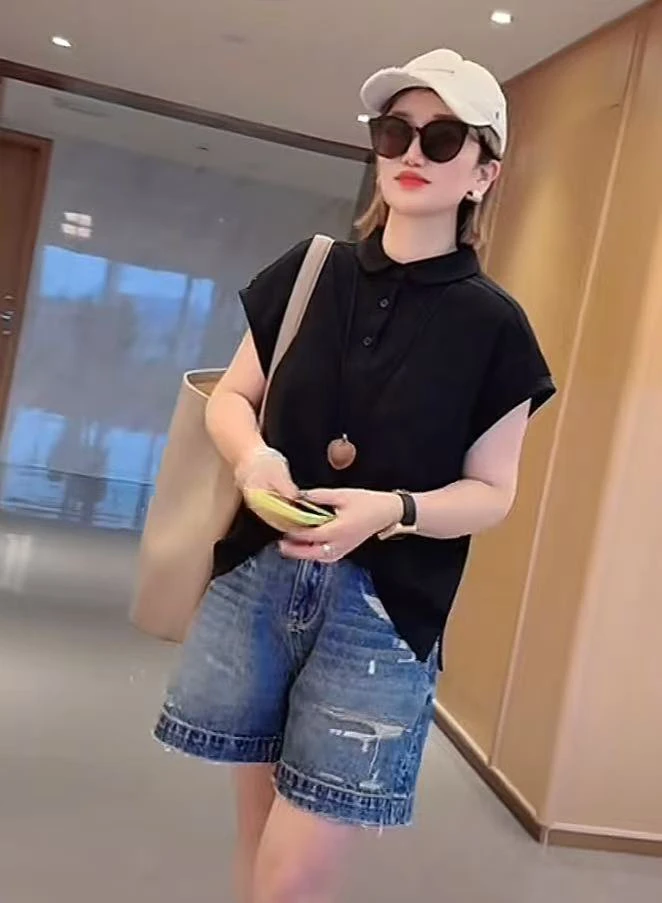 【不得不爱】2025新款欧货时尚百搭休闲POLO衫上衣T恤