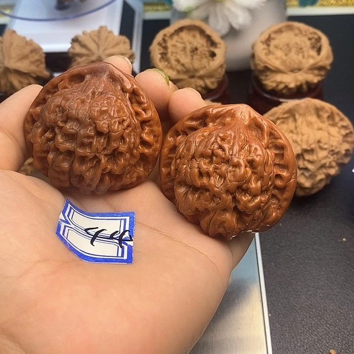 把件文玩核桃47官帽