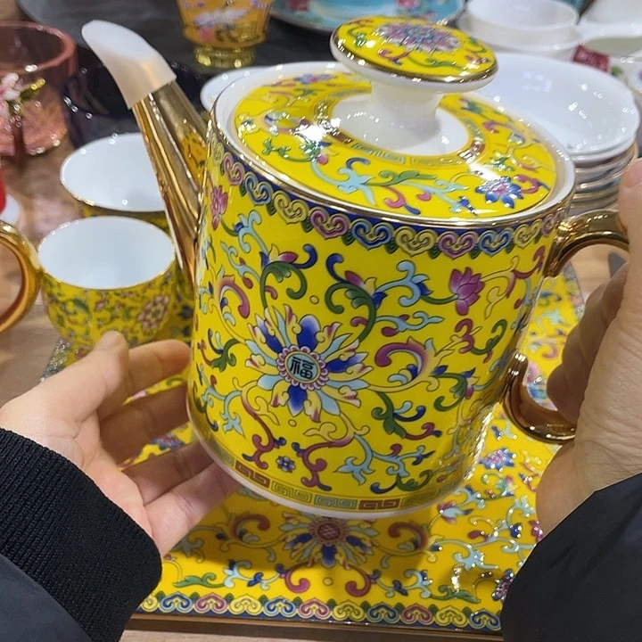 珐琅景德镇陶瓷瓷碗