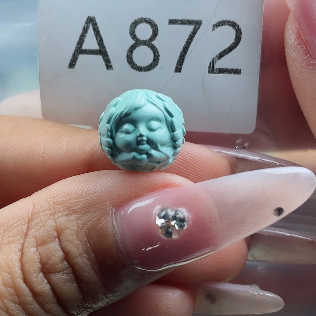 绿松石珠宝奇石未镶嵌