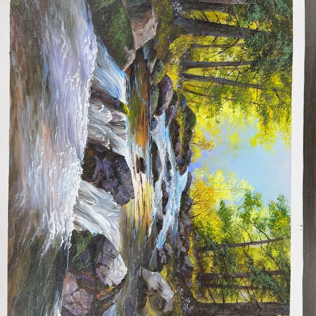 油画加油加油努力加油加油