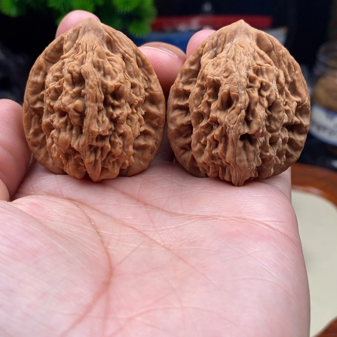 文玩核桃把件麦虎42