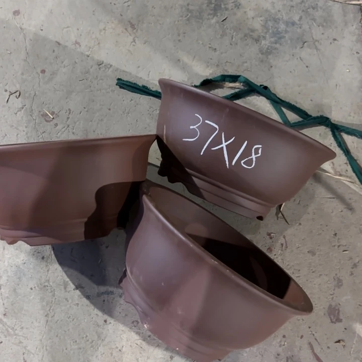 紫砂花盆             100-3