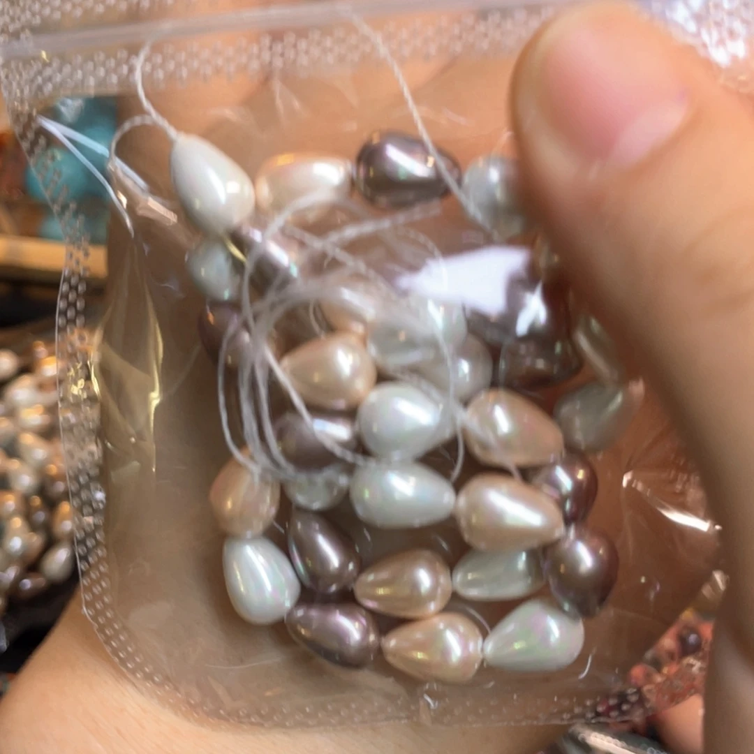 8*12幻彩水滴混色一条手工半成品