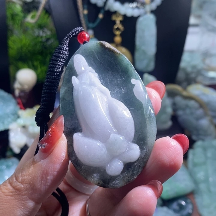 【闪购商品】颈饰未镶嵌翡翠观音