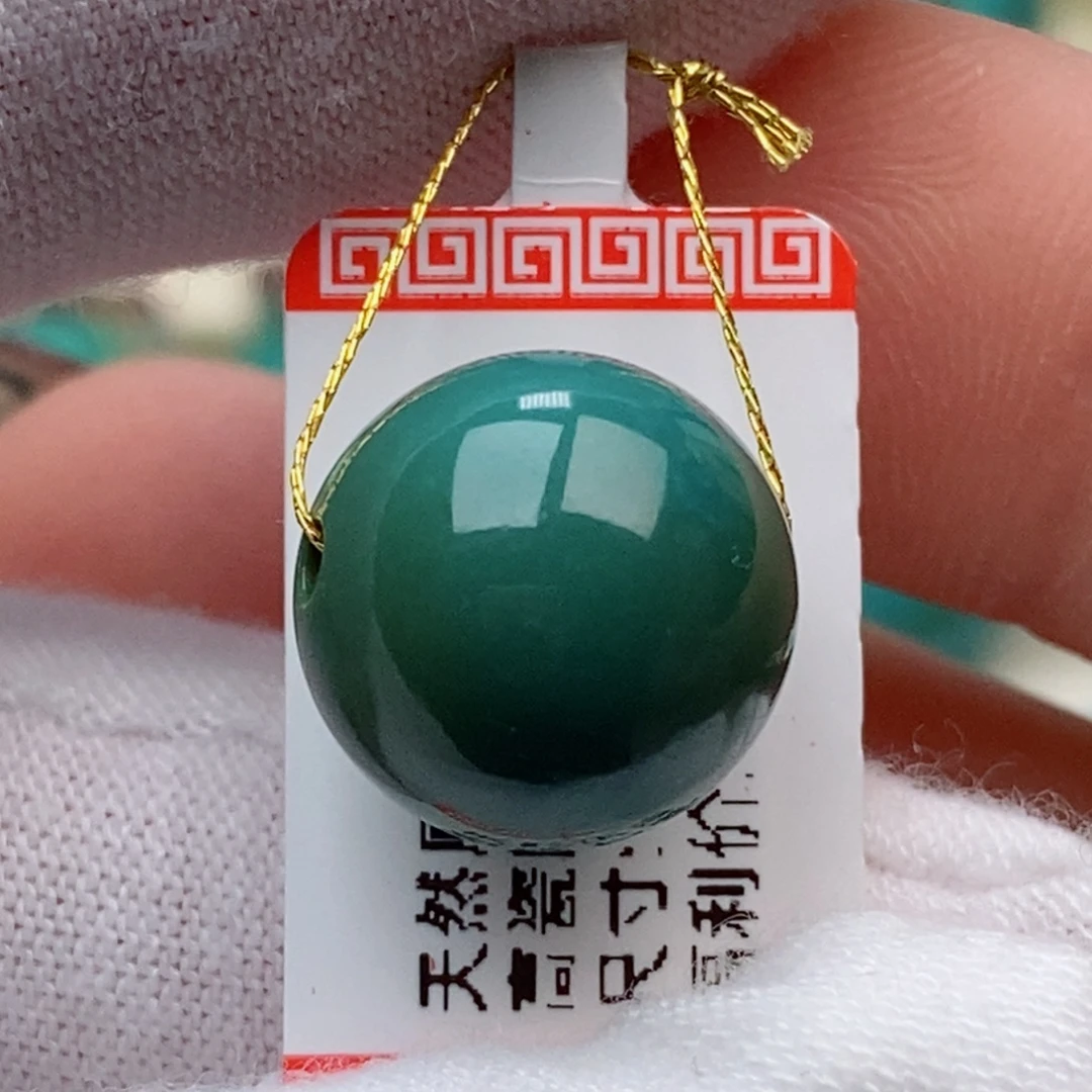 未镶嵌绿松石珠珠