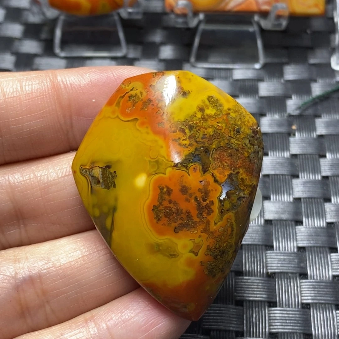 玛瑙/玉髓颈饰未镶嵌爱***灯