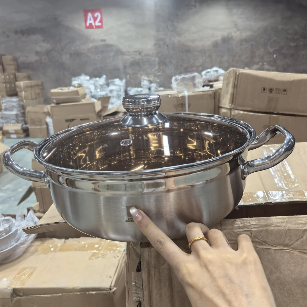 德国火锅汤锅超厚四大炉具通用