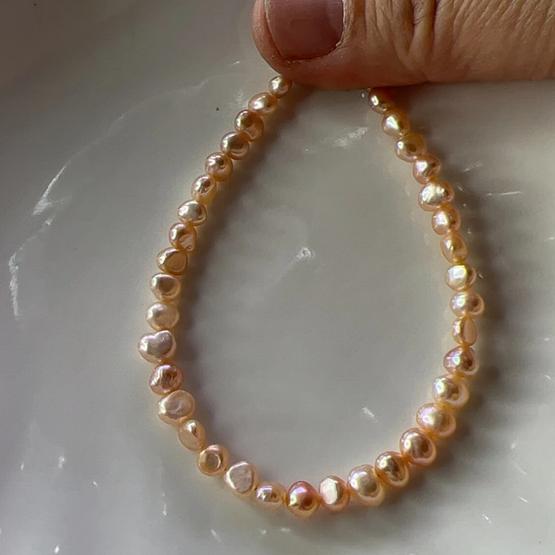 手绳淡水珍珠合金