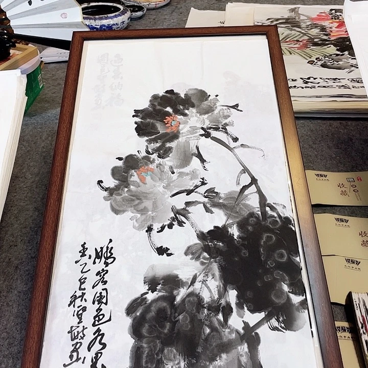 国画张圣敏先生纯手绘作品