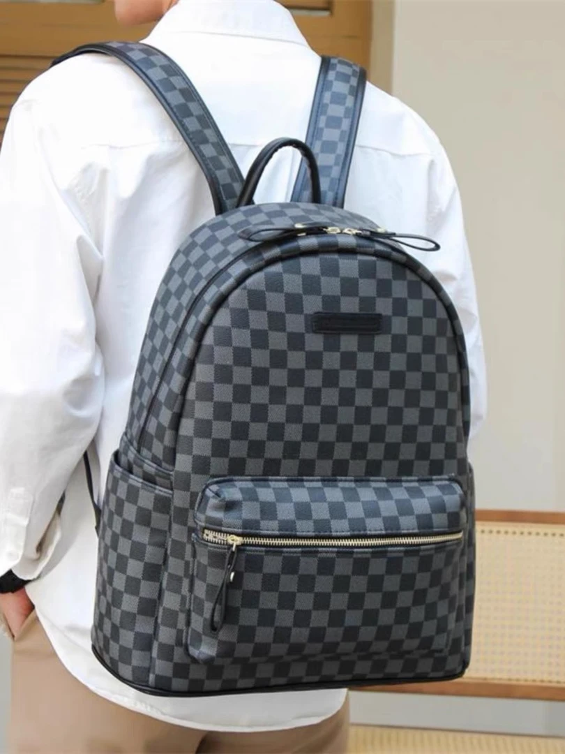 双肩包双肩包男韩系国风度假风学院风休闲风