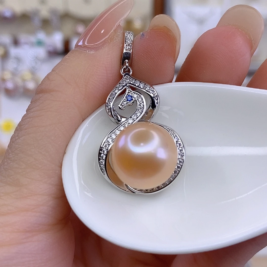 颈饰合金淡水珍珠