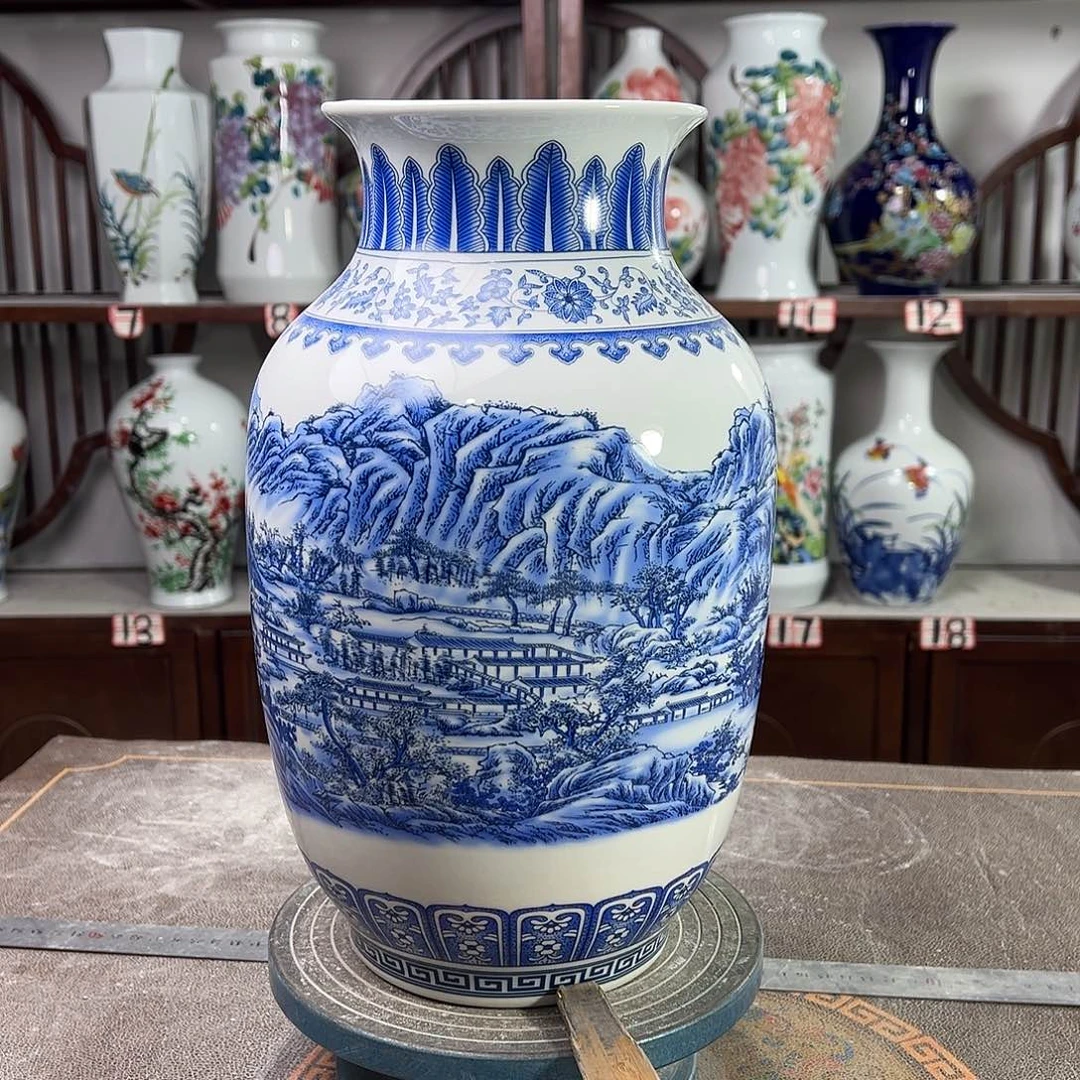 陶摆件景德镇陶瓷富春