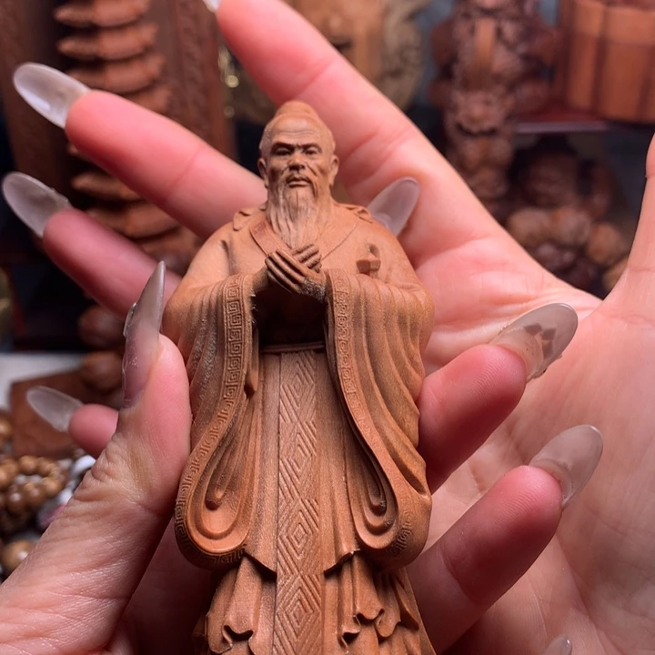 檀香木把件老山檀木瑕疵