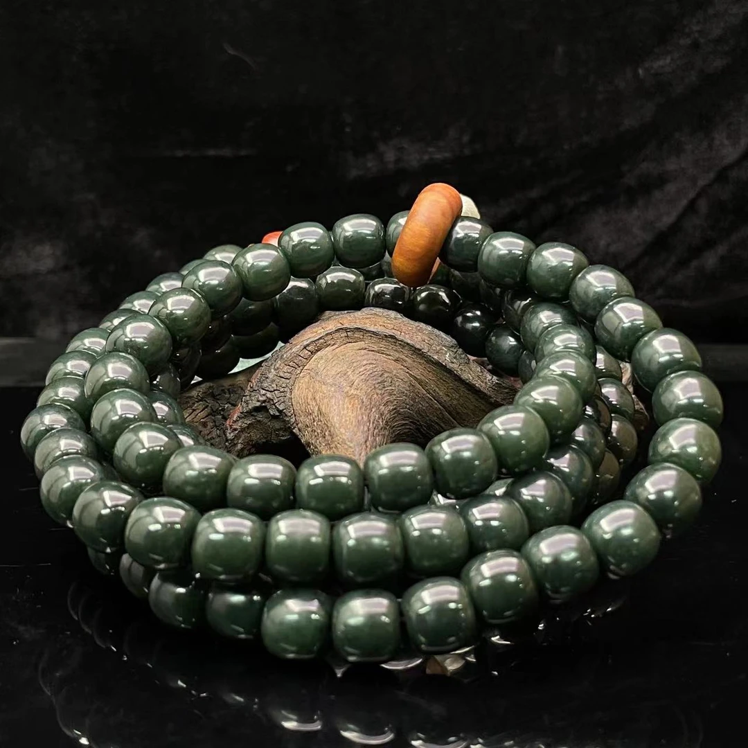 A888 和田玉珠链 YS231536